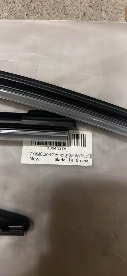 ZIXMMO Windshield Wiper Blade Set (26"+14"+12") for 2008-2013 Nissan Rogue