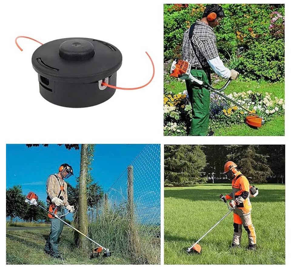 Trimmer Head for Stihl 25-2, Fits FS55R, FS56RC, FS90 and Most Stihl FS, KM Series, Replacement Sthi