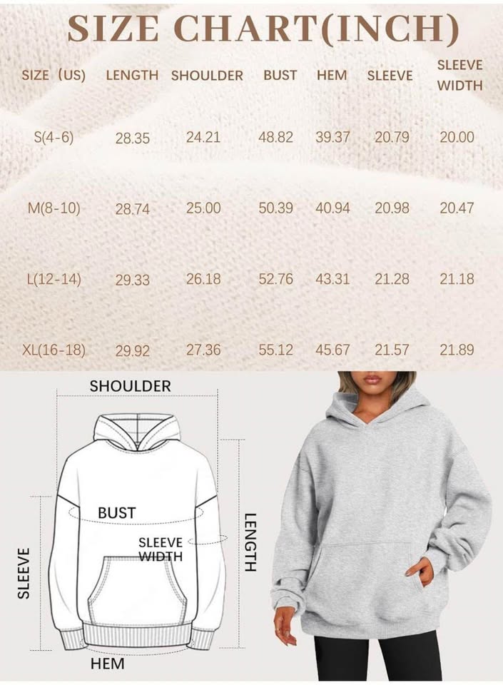 Womens Hoodies Oversized Sweatshirts Pullover Flee