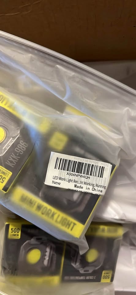 2-Pack KXK-986 Mini COB Work Lights 500 Lumens