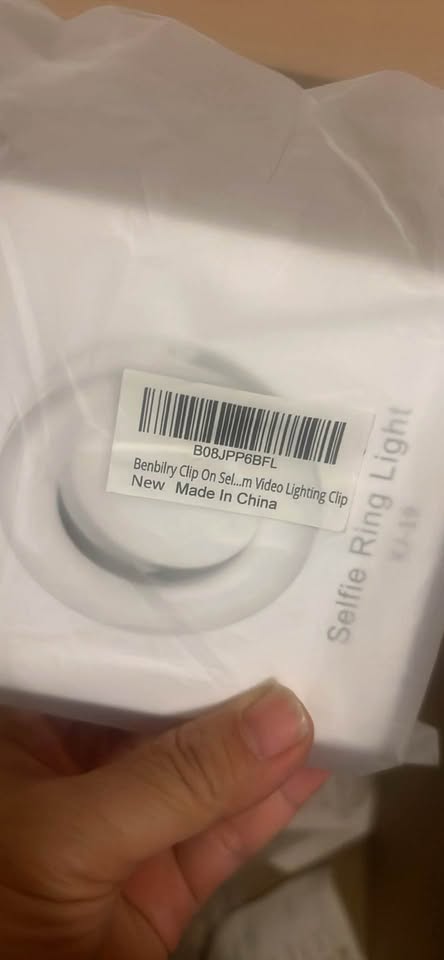 Clip-on Selfie Ring Light for Smartphones
