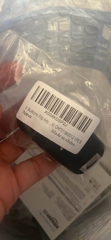 Replacement 5-Button Flip Key Fob for Chevrolet, GMC, and Buick