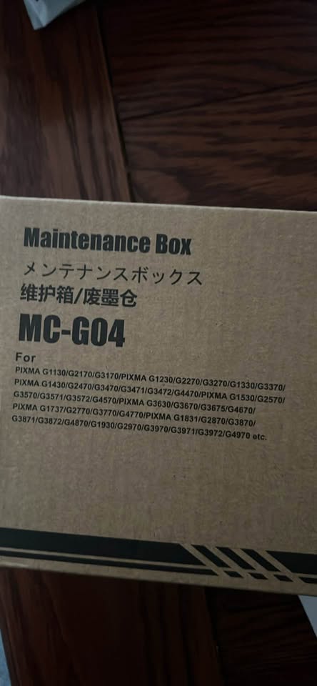 Compatible with Canon MC-G04 MC G04 Waste Ink Collector Work for Canon MC-G04 Ma
