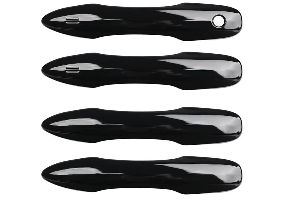 Gloss Black Door Handle Covers for Honda Civic