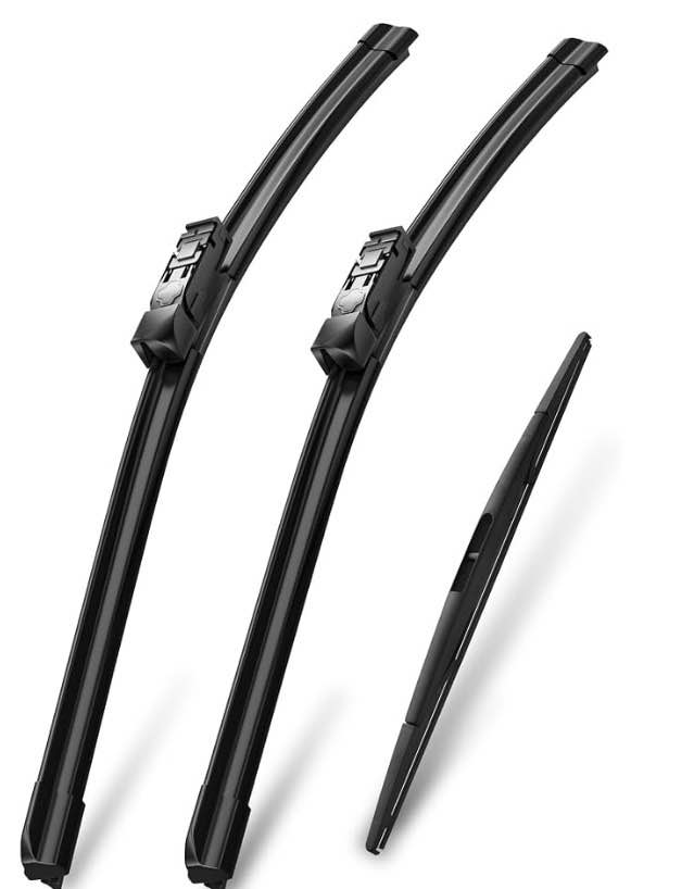 3-Piece Windshield Wiper Blade Set (26", 18", 16")