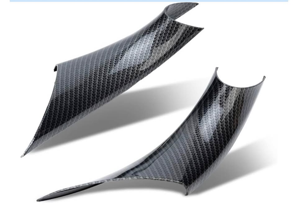 BMW 5 Series Carbon Fiber Style Interior Door Handle Covers