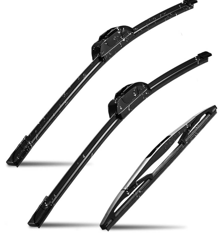 3 Wipers Factory Replacement for Subaru Outback Legacy 2010-2014 Original Equipment Windshield Wiper Blades Set 26"+19"+14" (Set of 3) U/J HOOK