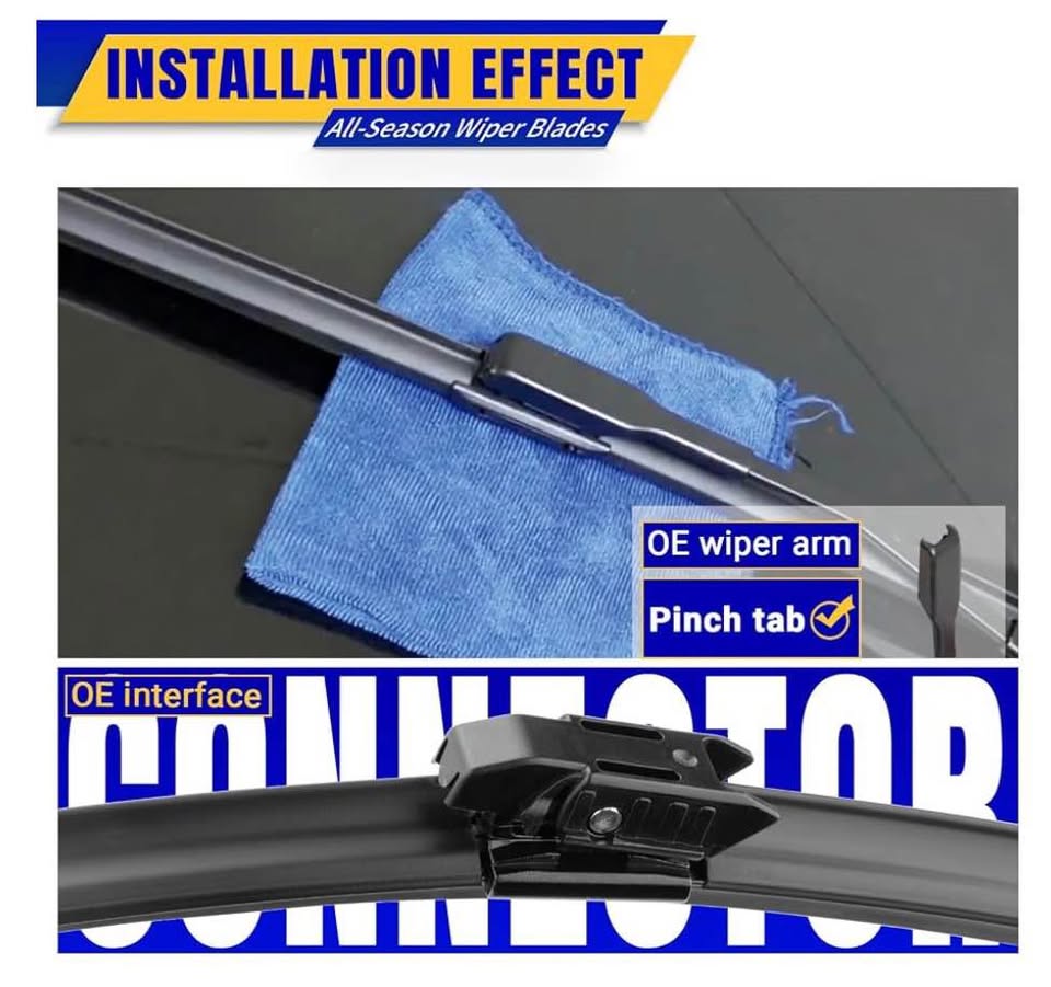 Wiper Blade Set for Mini Cooper Countryman 2017-2022