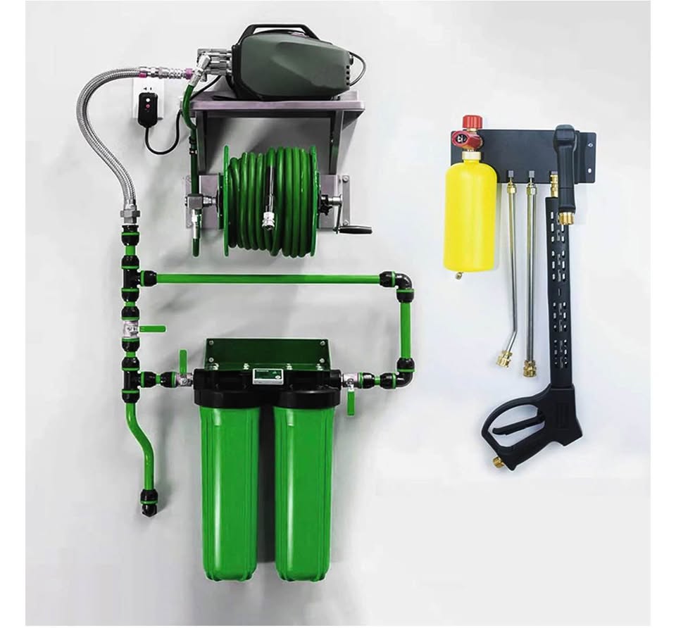 Wall Mounted Pressure Washer Accessory Holder