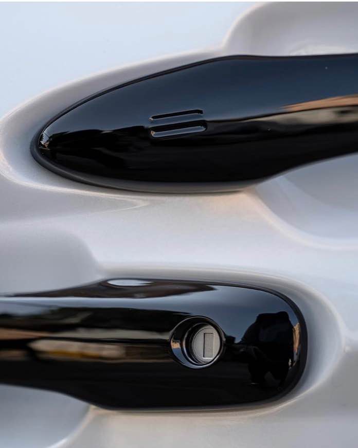 Gloss Black Door Handle Covers for Honda Civic