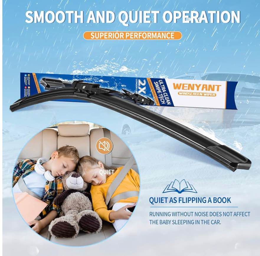 Wenyant Windshield Wiper Blades