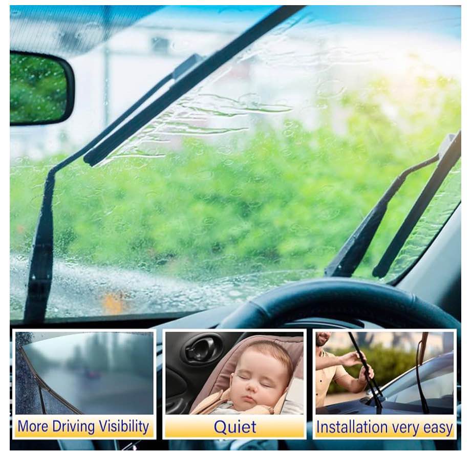 Wiper Blade Set for Mini Cooper Countryman 2017-2022