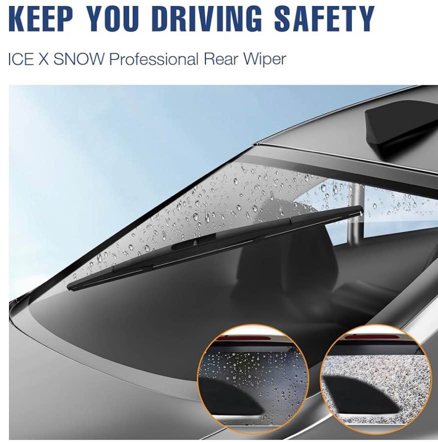 3-Piece Windshield Wiper Blade Set (26", 18", 16")