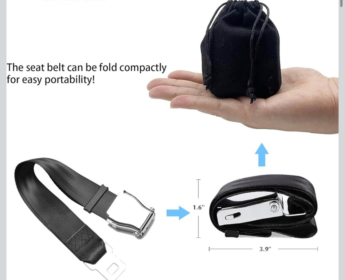 air Canada airplane seat belt extender by seat belt extender pros E4 safety certified