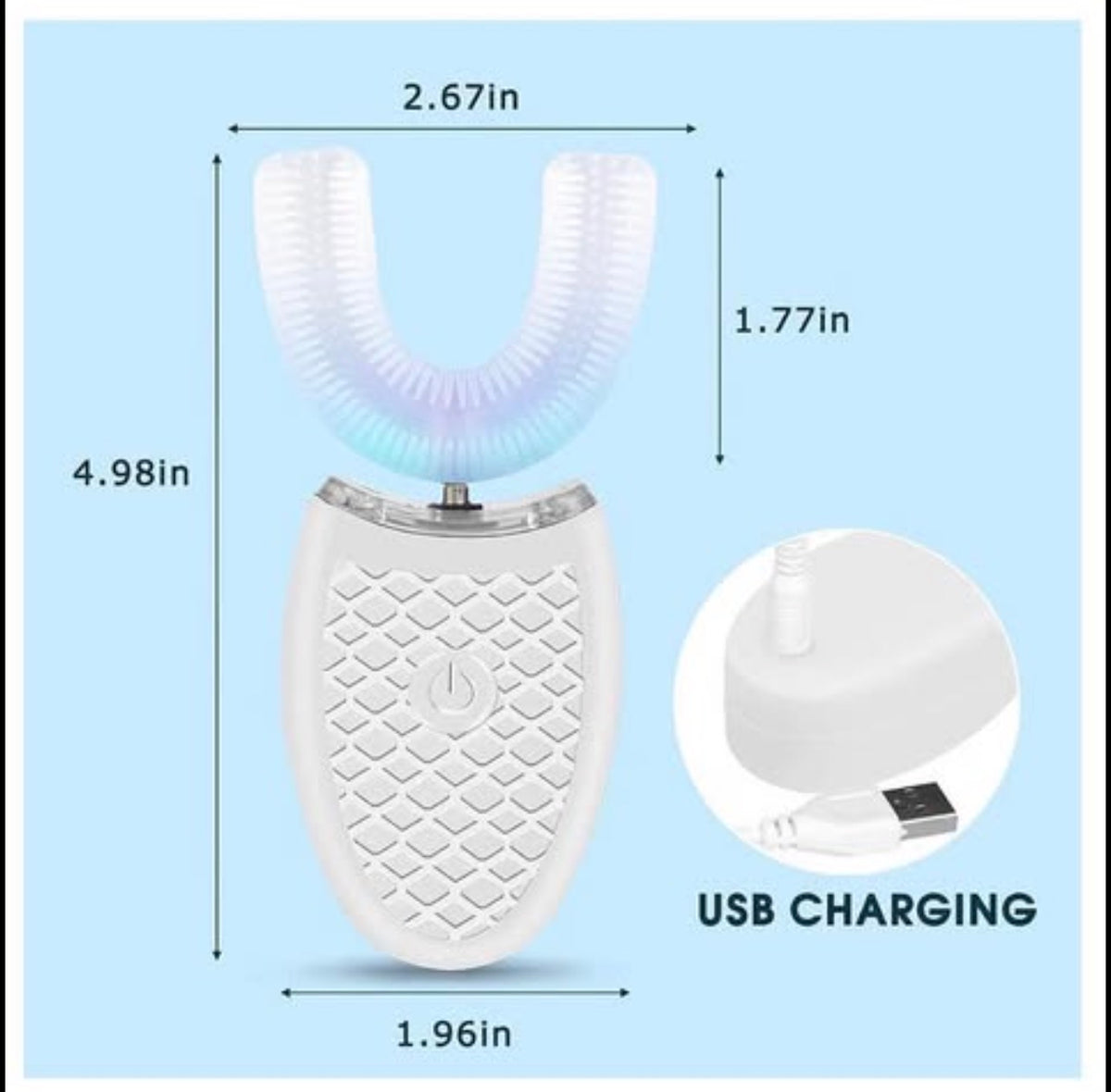 Ultrasonic Electric Toothbrush Adults