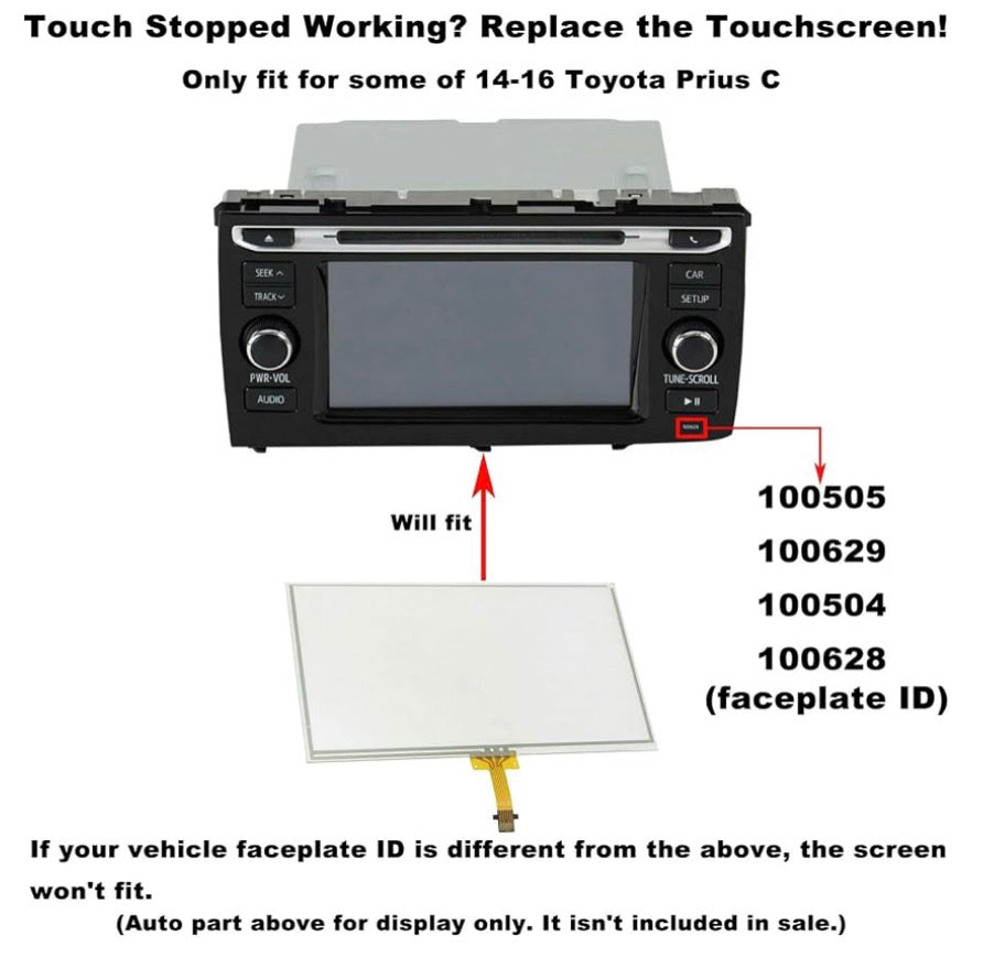 Navigation Touch Screen Digitizer