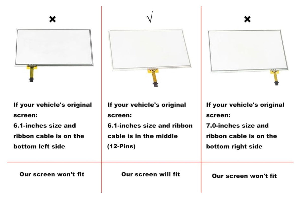 Navigation Touch Screen Digitizer