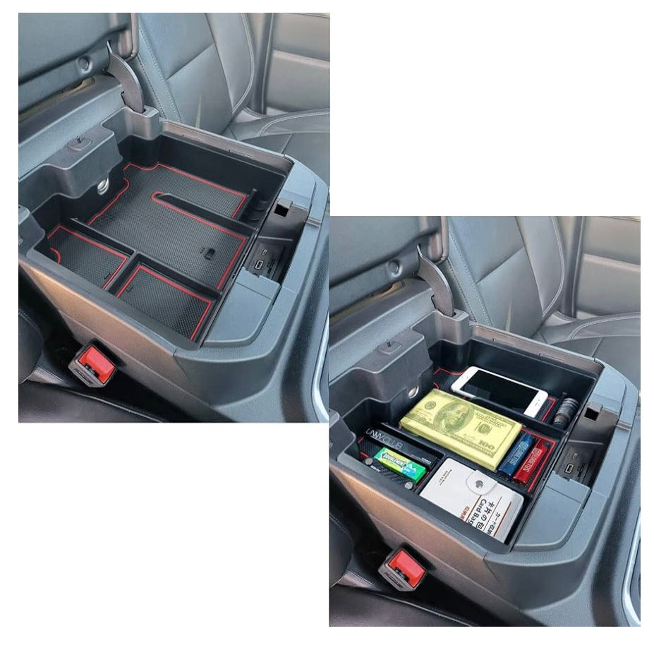 Full Size Center Console Organizer，Red