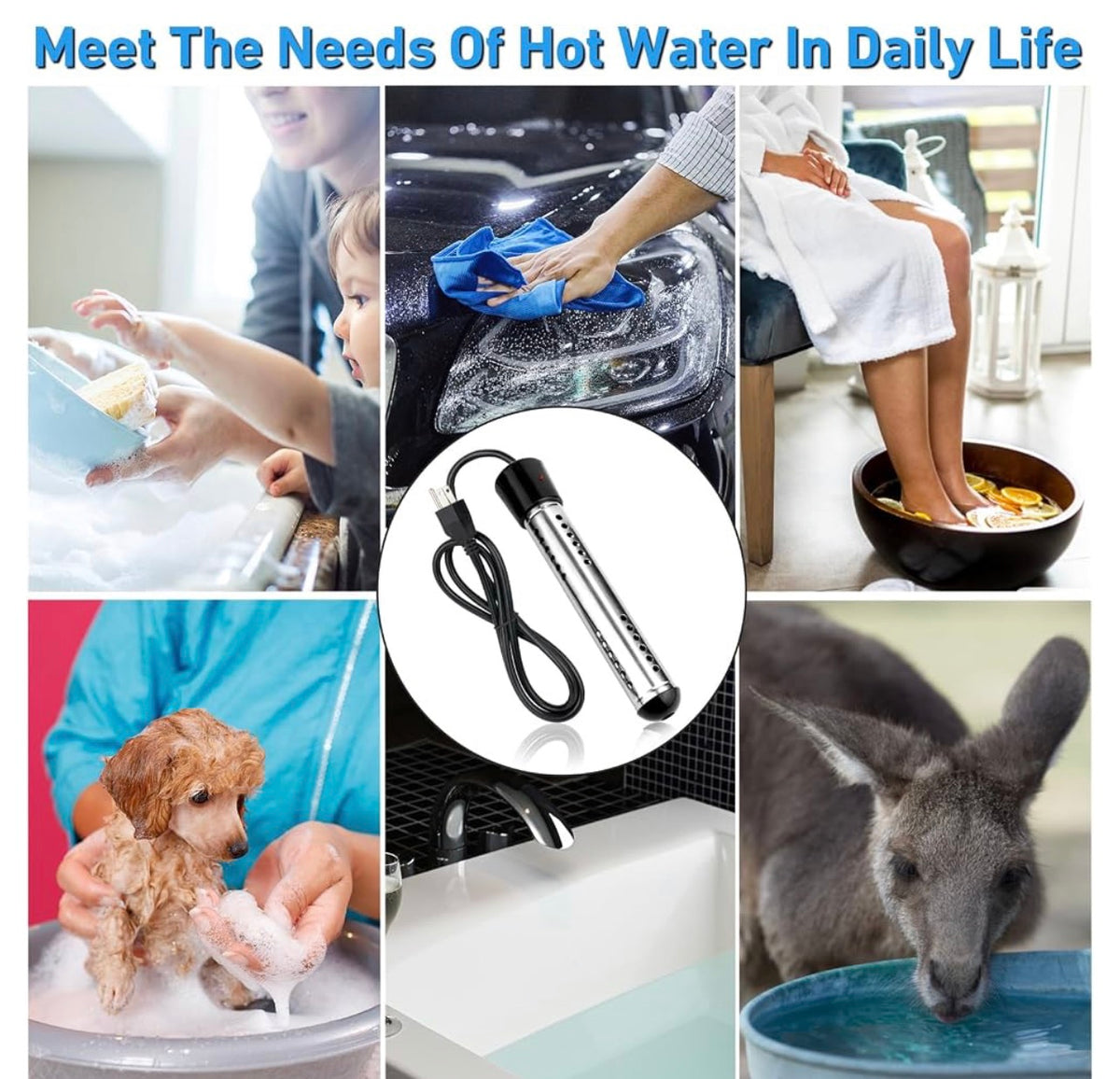 1500W Immersion Water Heater