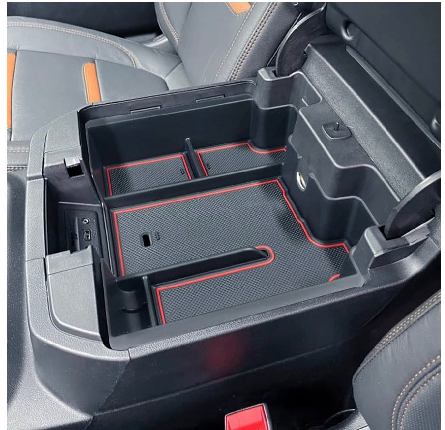 Full Size Center Console Organizer，Red