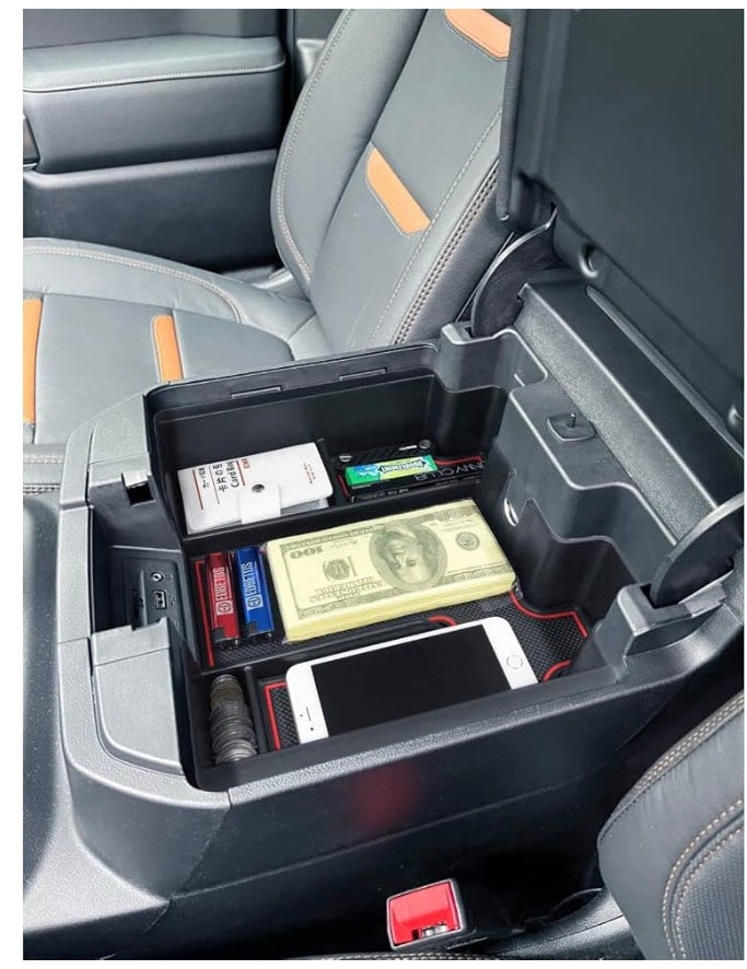 Full Size Center Console Organizer，Red
