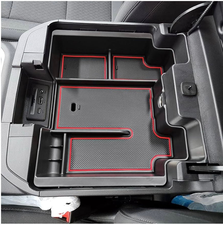 Full Size Center Console Organizer，Red
