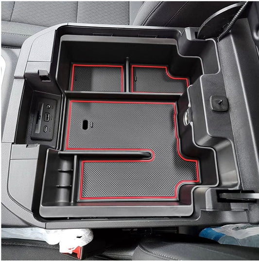 Full Size Center Console Organizer，Red