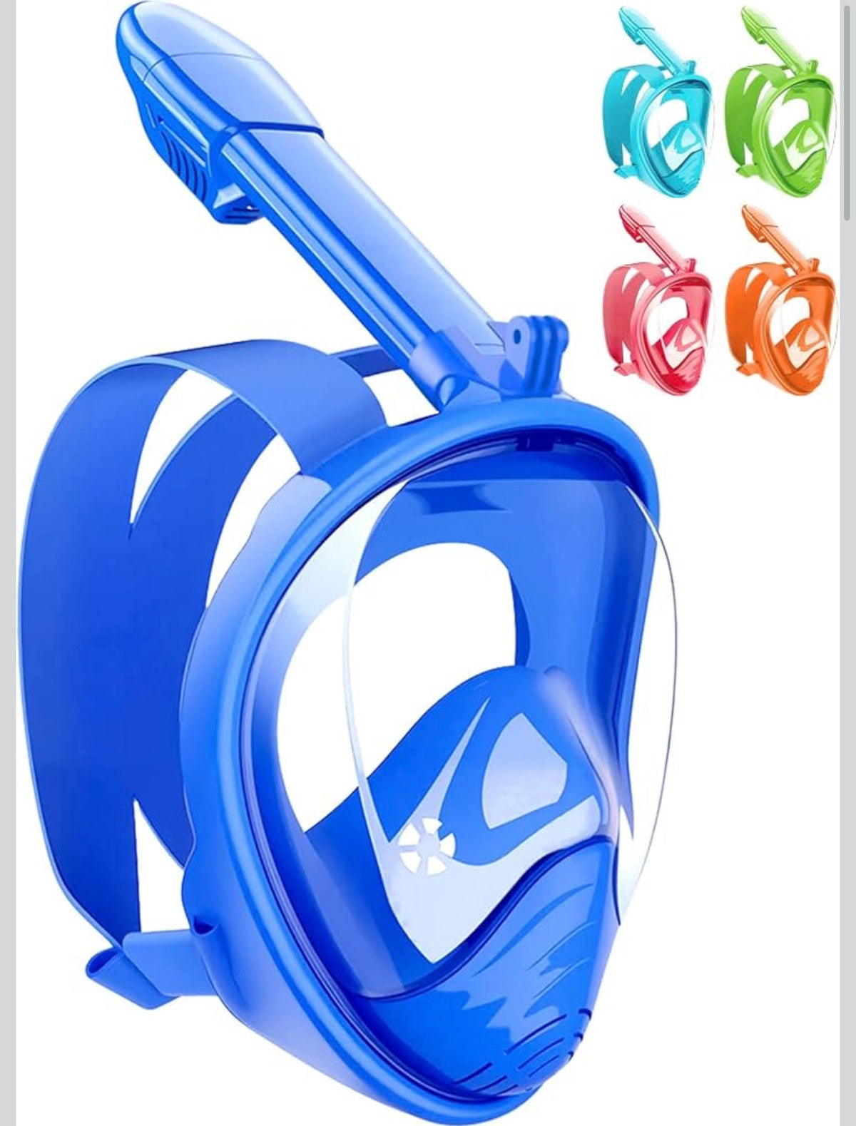 kids diving mask for4-15years old，blue