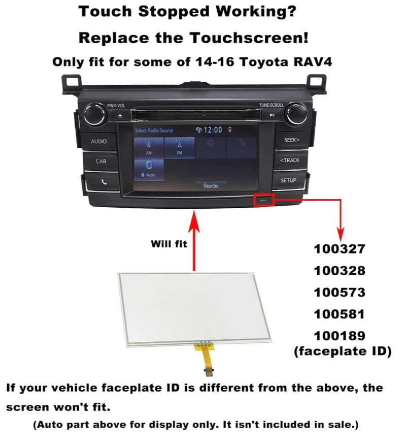 Navigation Touch Screen Digitizer