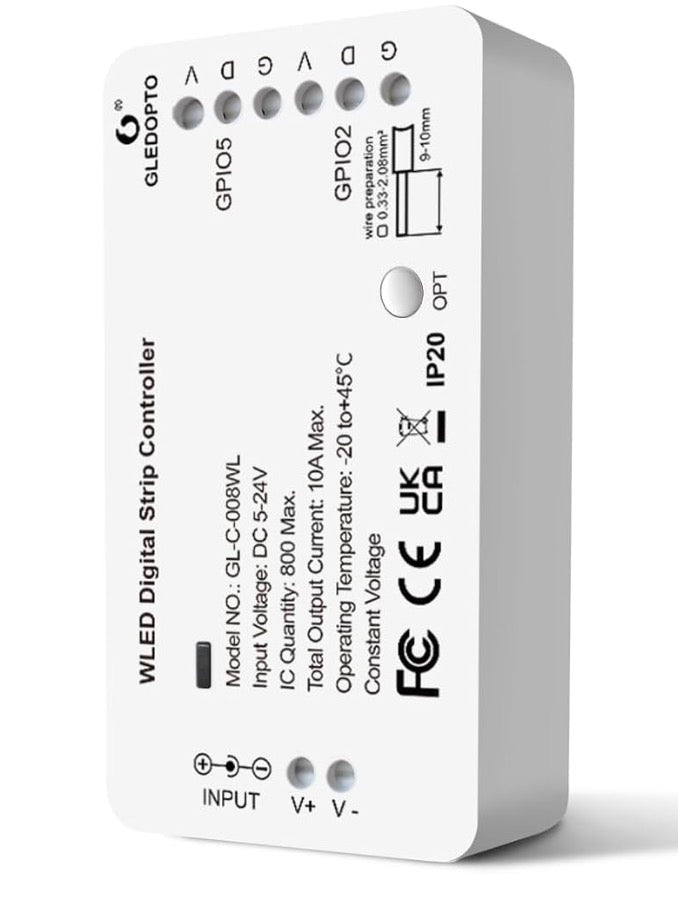 WLED LED Light Strip Controller