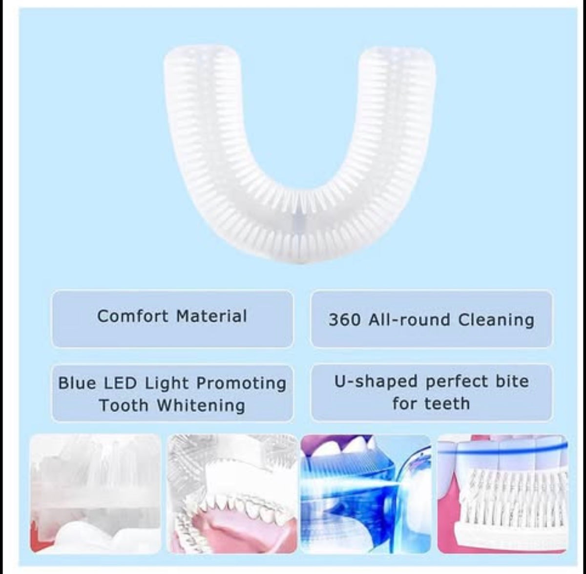 Ultrasonic Electric Toothbrush Adults