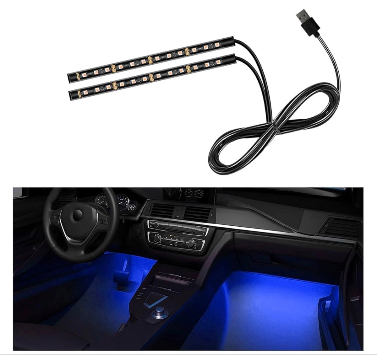 Car LED Strip Light，Blue