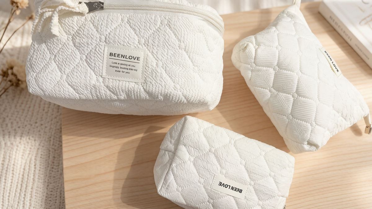 3Pcs set cosmetic bag toiletry bag for women and girls
