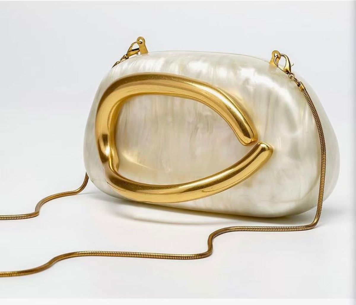 Acrylic Evening Clutch Purse for Women