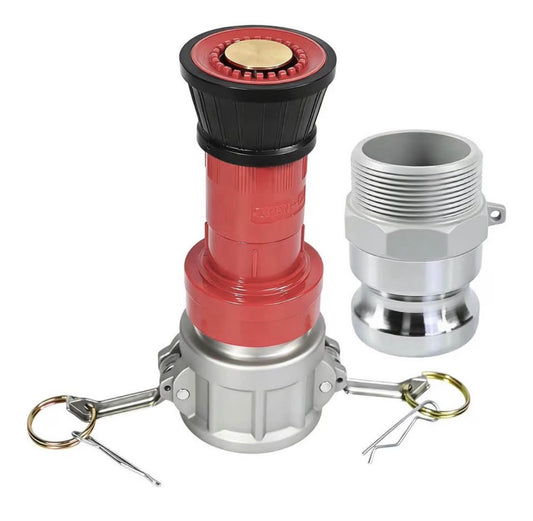 2" NPSH Heavy-Duty Industrial Fire Hose Nozzle