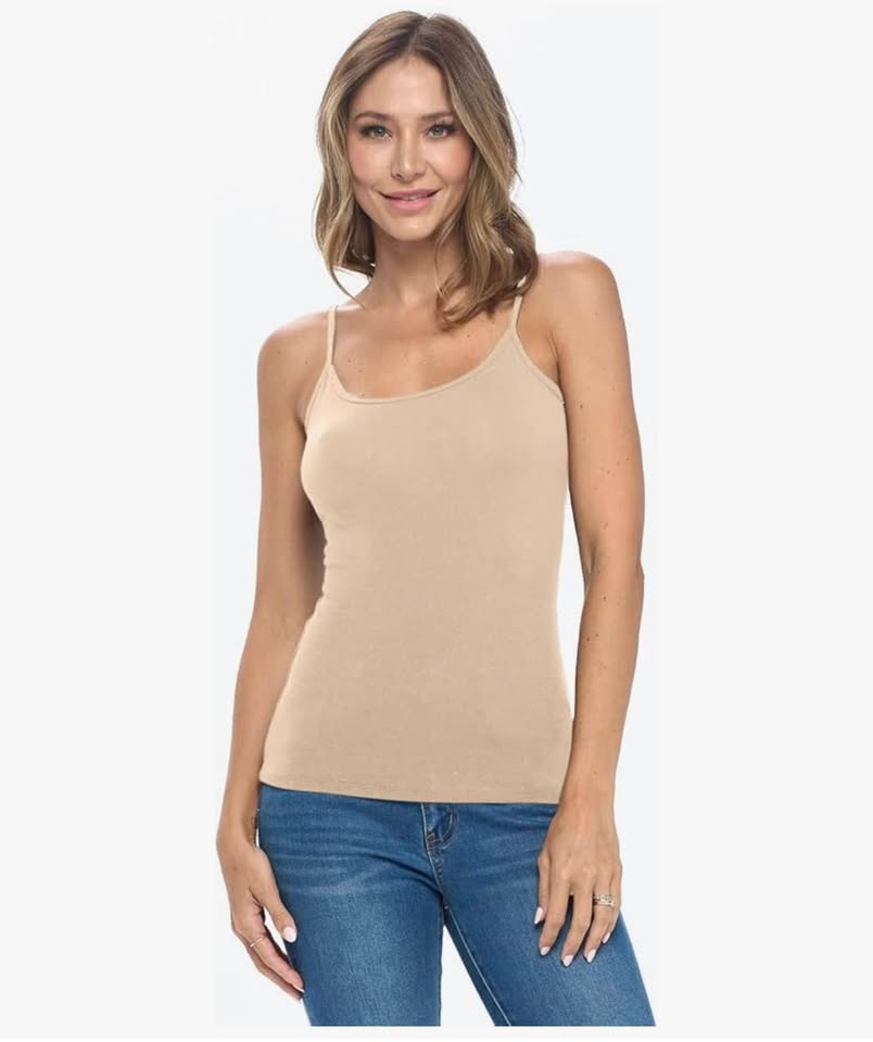natural uniforms women's basic camisole