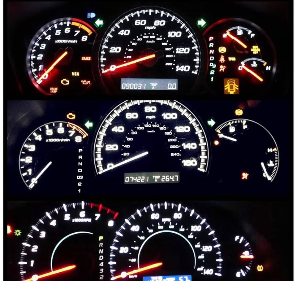 WLJH 74 Led Bulb Dash Lights Super Bright T5 2721 