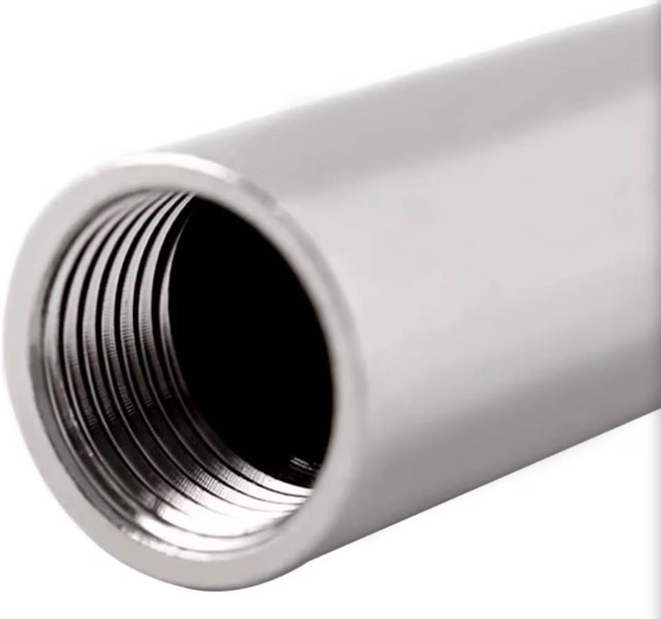 Beduan Shower Head Extension Tube Pipe Fittings, G 1/2 Male to G 1/2 Female BSP 
