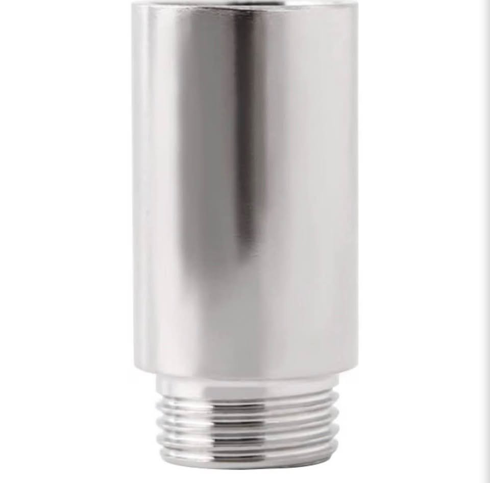 Beduan Shower Head Extension Tube Pipe Fittings, G 1/2 Male to G 1/2 Female BSP 