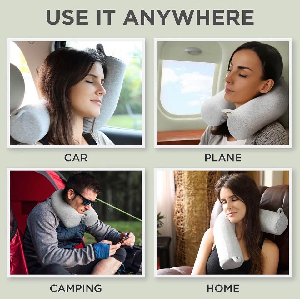 dot&dot Bendable Memory Foam Travel Pillow