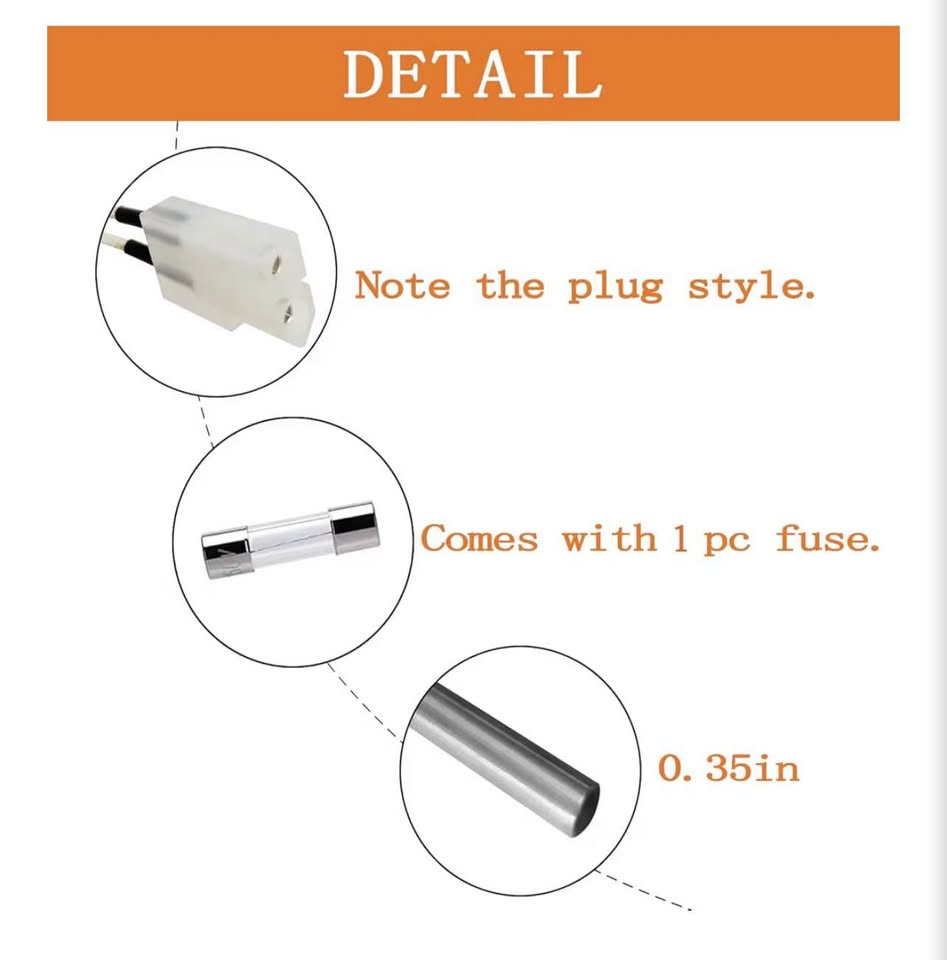 Replacement Hot Rod Ignitor Kit for Pit Boss Pelle