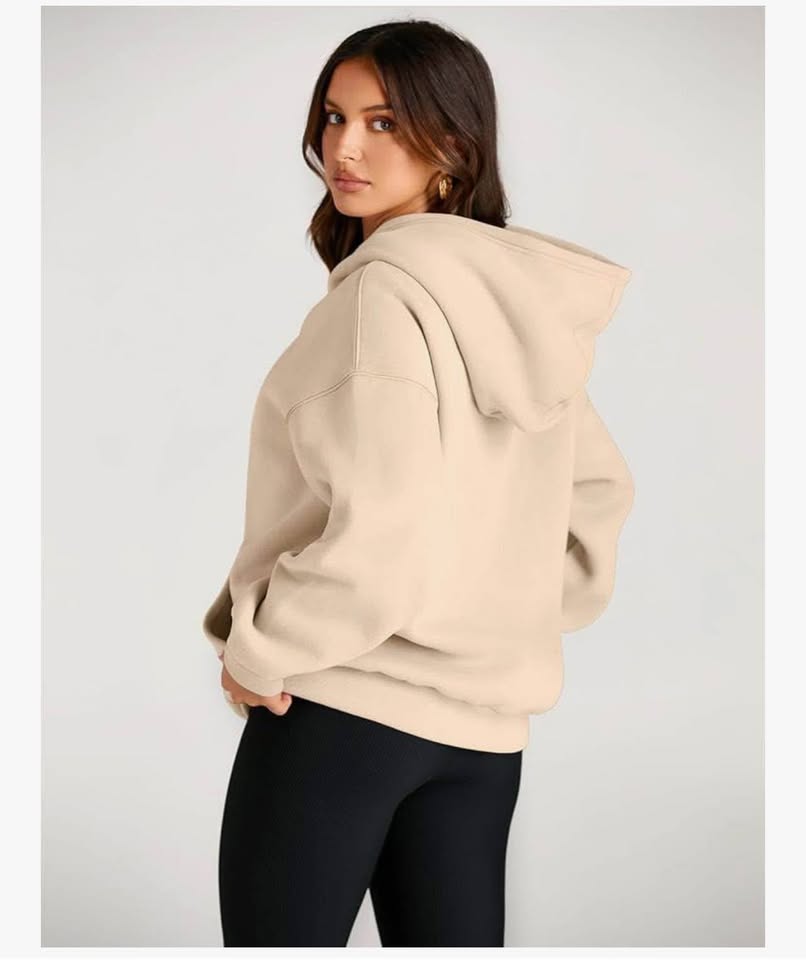 Womens Hoodies Oversized Sweatshirts Pullover Flee