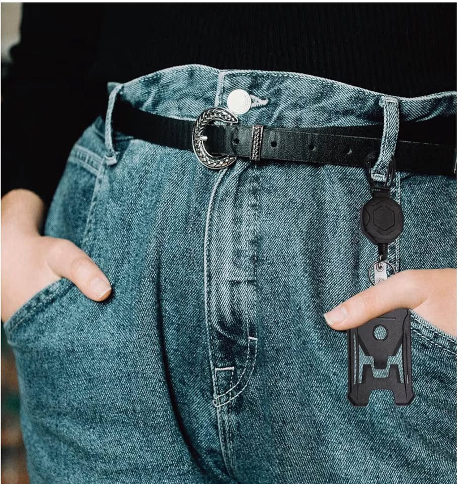 Retractable Badge Holders Tactical ID Card Holder