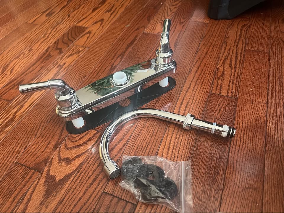 Chrome ABS RV Kitchen Faucet