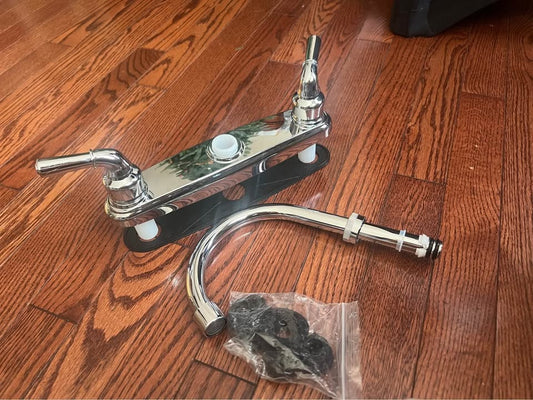 Chrome ABS RV Kitchen Faucet