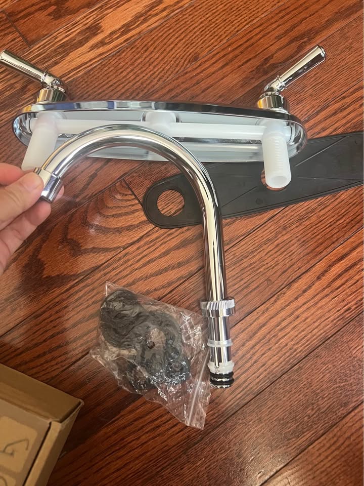 Chrome ABS RV Kitchen Faucet
