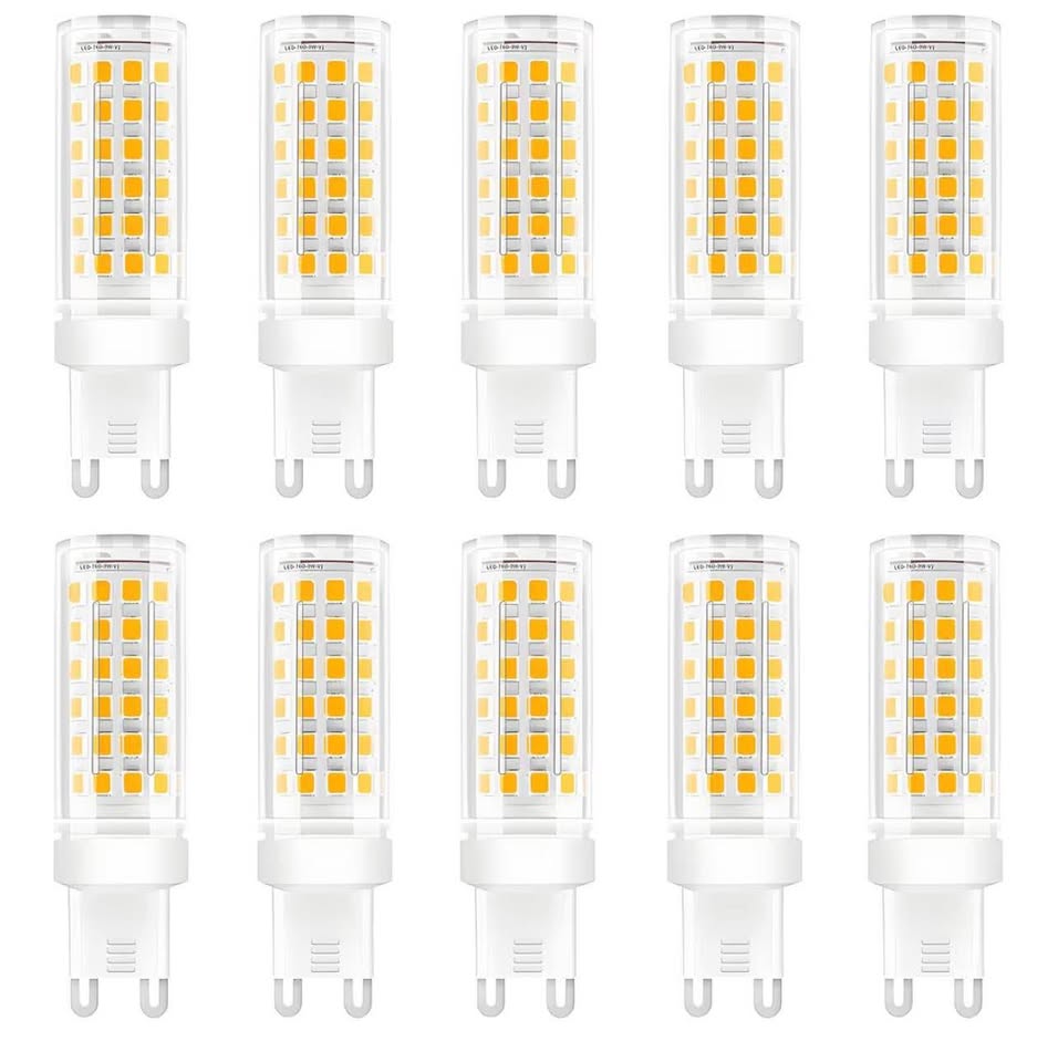 9 LED Light Bulbs,9W 70-80W Replacement Halogen Bulbs Equivalent 850lm,Non-Dimma