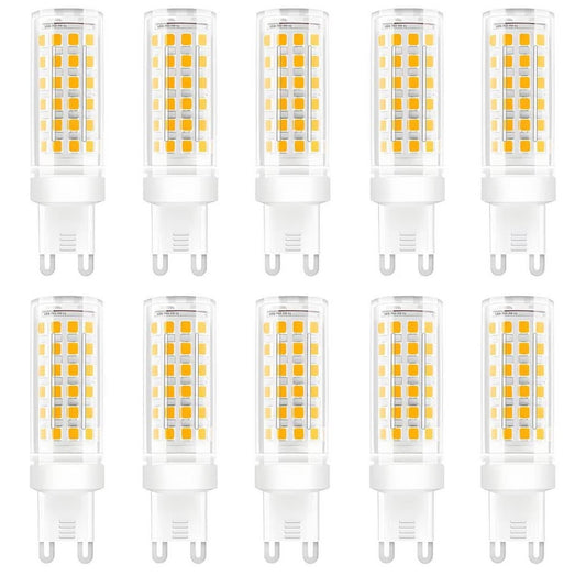 9 LED Light Bulbs,9W 70-80W Replacement Halogen Bulbs Equivalent 850lm,Non-Dimma