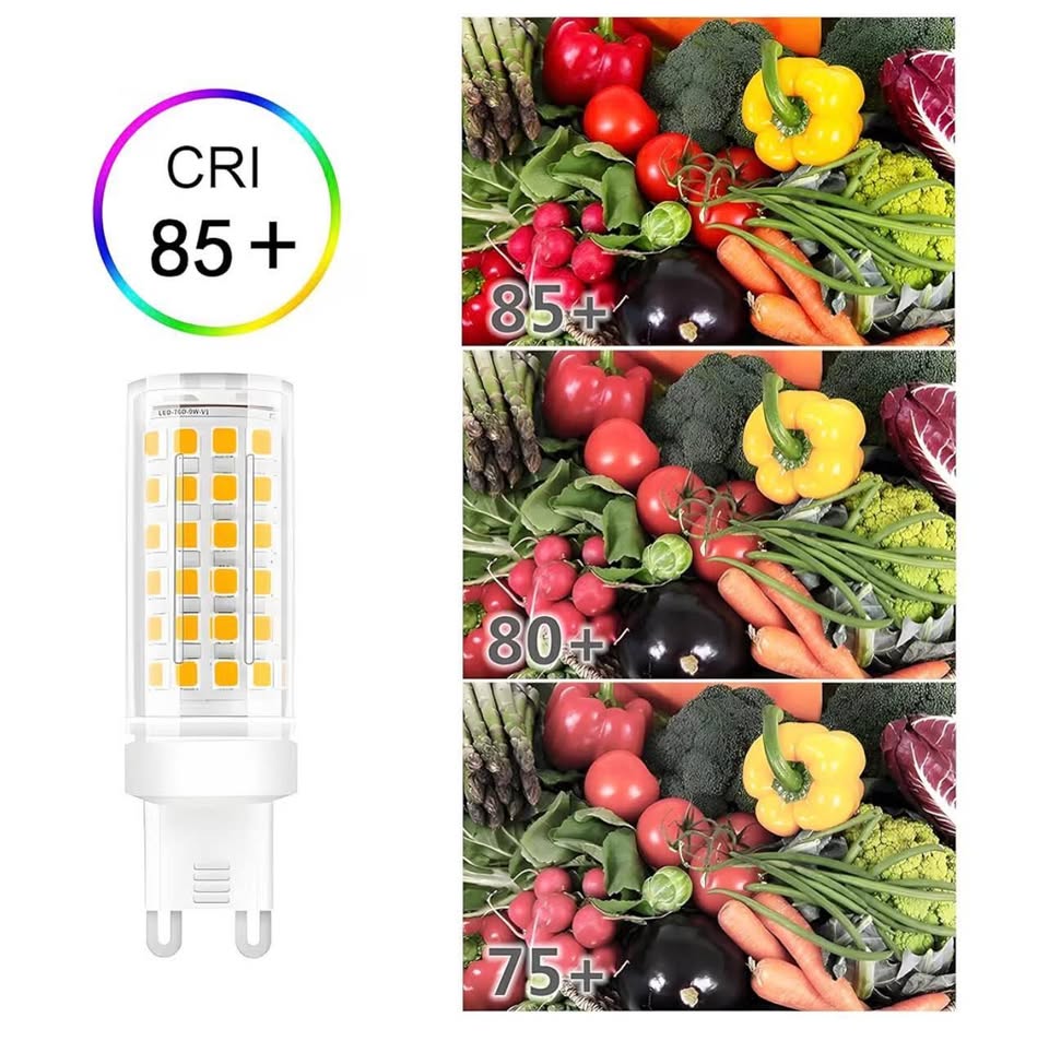 9 LED Light Bulbs,9W 70-80W Replacement Halogen Bulbs Equivalent 850lm,Non-Dimma