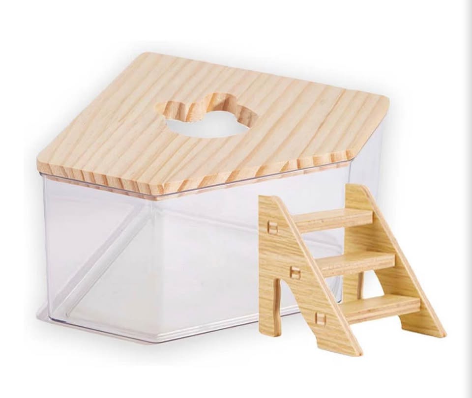 Hamster Sand Bath Box for Hamster Cage Accessories